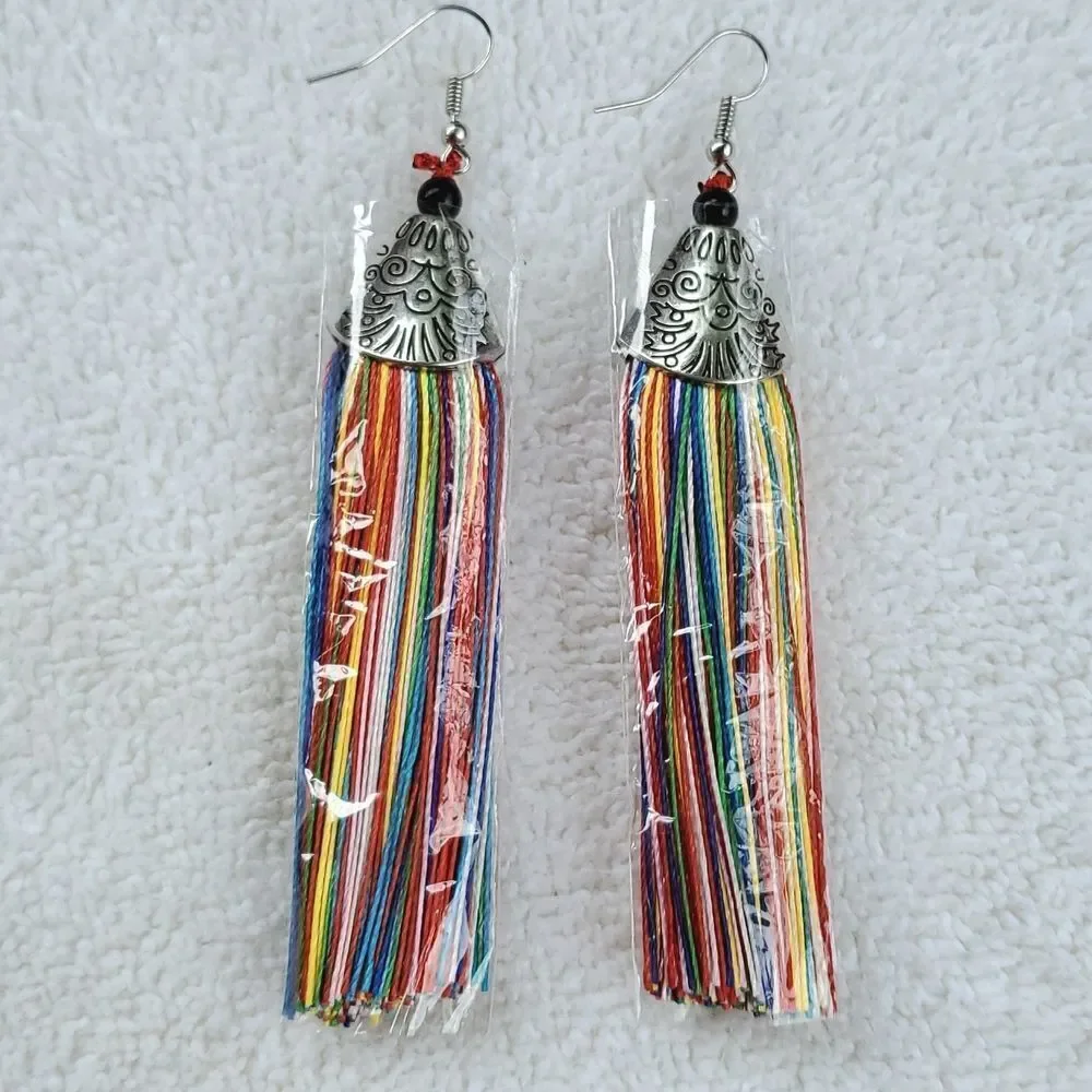 tassel earrings   - Picture 6 of 6